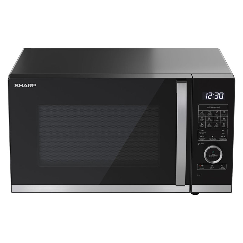 20L 800w Solo Microwave Black