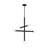 Keed 5 - Light Dimmable Sputnik Modern Linear Chandelier-57524246