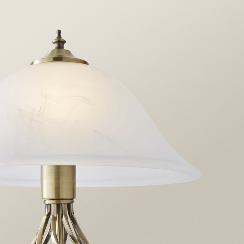 Axelrod Metal Table Lamp, Antique Brass