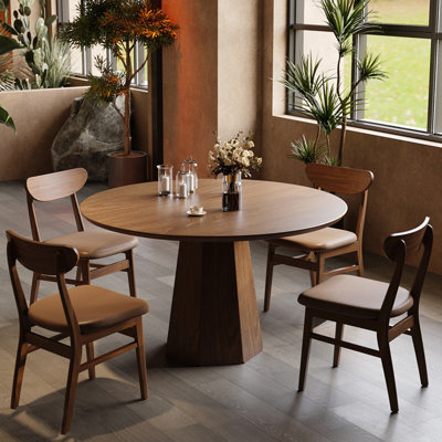 Ensemble de table Creative en bois massif