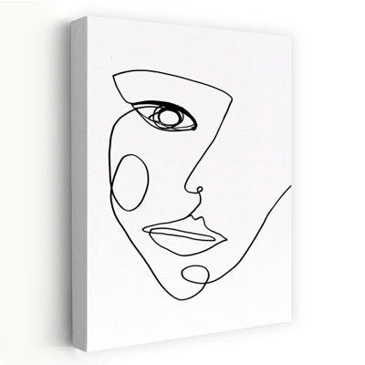 Face Line 2, art contemporain abstrait