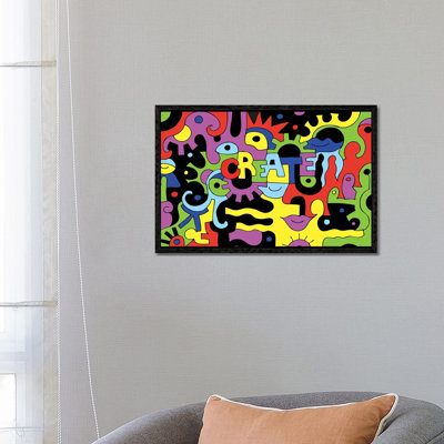 Create by Billy The Artist - Print on Canvas