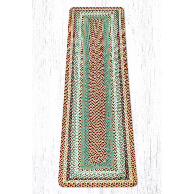 Tapis tressé Earthmilk, 2 pi x 8 pi