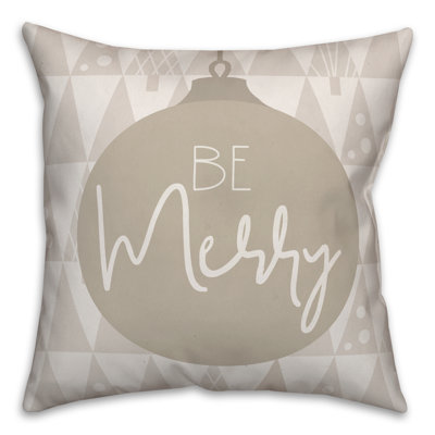  Housse de coussin Be Merry
