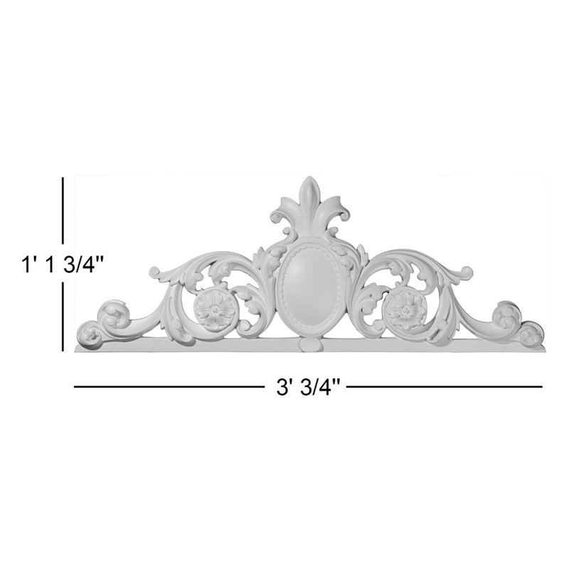 Centre de recouvrement Valence H 13 3/4 po x l 36 3/4 po
