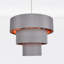 29cm H Silk Empire Pendant Shade-752864235