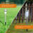 14.17'' Solar Powered Integrated LED Outdoor Floor Lamp
