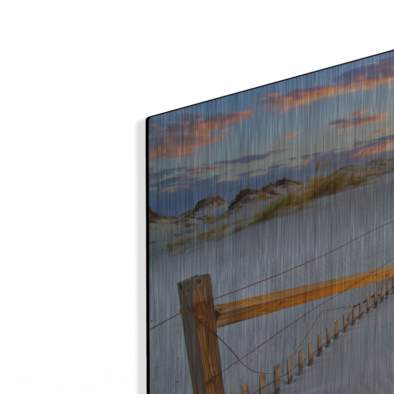 «White Sand Beach Sunset» par Ezra Tanner, H 16 po x l 24 po
