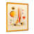 Impression dorée sur toile encadrée