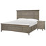 Holton California King Panel Storage Bed With Small Nightstand