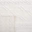Tapis ivoire en polyester fabriqué à la main Amritbir-343491107
