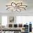 35.4In Ceiling Fan With Lights, Remote Control 3 Color Temperatures,6 Gear Wind Speed Fan Light-1967400742-1967400763