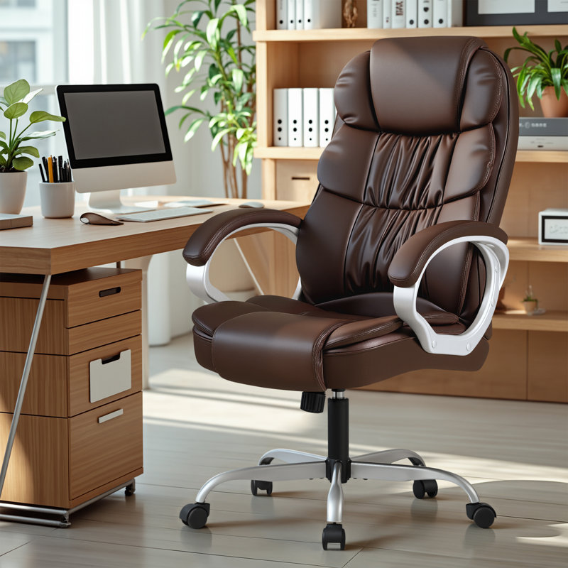 Fauteuil de direction Enosburg, Brun