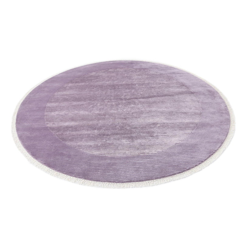 Round Munoz Violet Rug