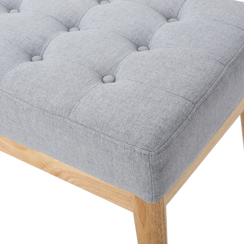 Contemporary In Grey With Surface And Solid Birch Legs Mid Century Modern Comfy Cushion