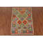 Tapis réversible en laine coloré 5 x 7 Kilim