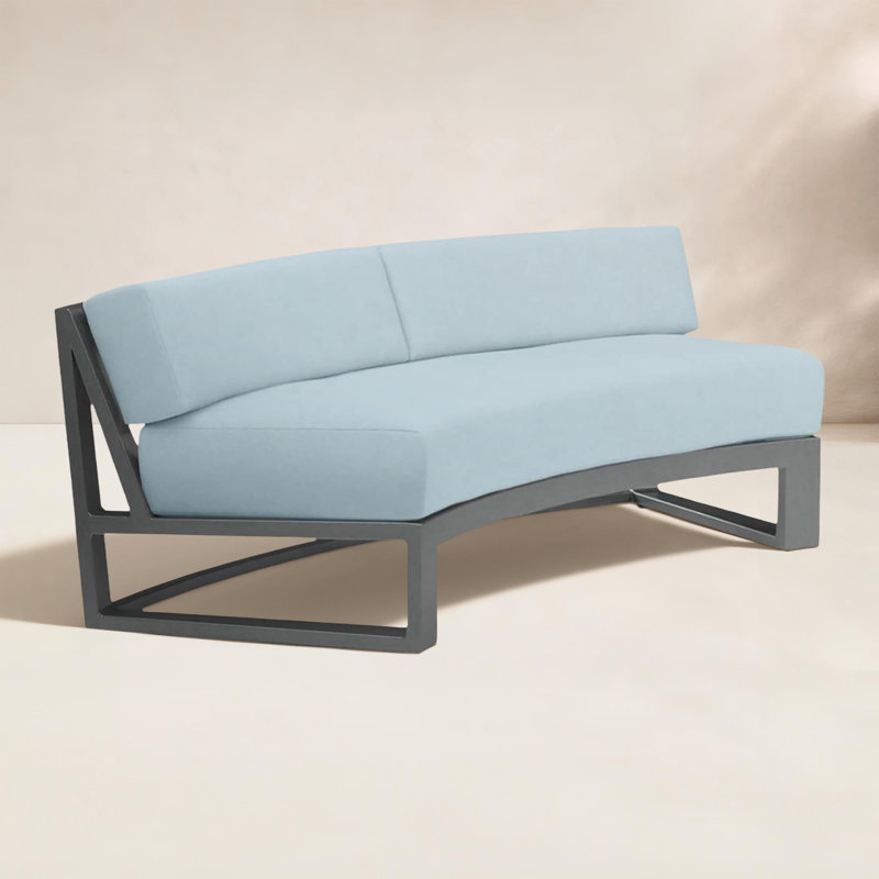 Redondo Outdoor 2 - Seat Loveseat, Canvas Skyline Sunbrella®