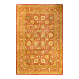 Classic One-of-a-Kind 6' 0" X 9' 1" Hand Knotted Area Rug