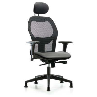 Vinyl Task Chair with Headrest