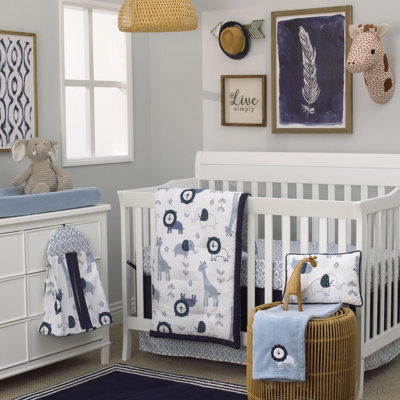 Amery 8 - Piece Crib Bedding Set
