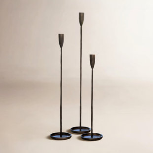 Primitive Iron Taper Holders