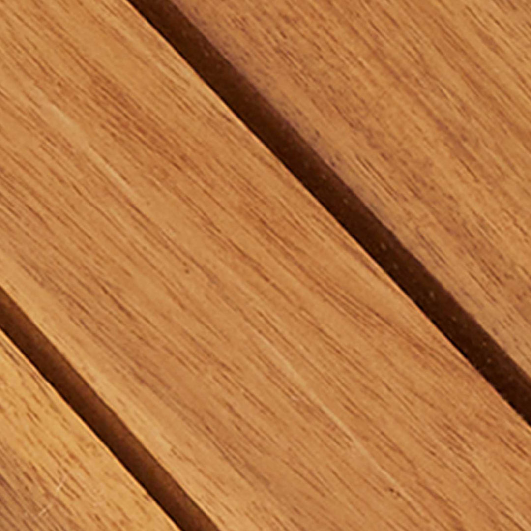30cm L x 30cm W Acacia Hardwood Interlocking Deck Deck Tile Kit