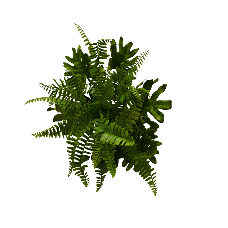 Bouquet de plantes artificielles 15 po Monstera
