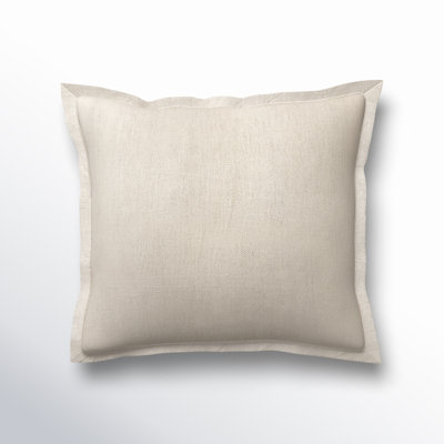 Crawford Square Linen Pillow Cover