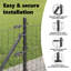 Galvanised Steel Border Fencing-817747348-817747356