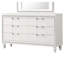Commode Genoa G05790-D (sans miroir), blanc scintillant