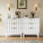 3 Drawer Dresser With Fluted Panel Design-1216285449