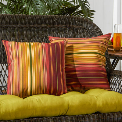  Outdoor Square Pillow Cover & Insert