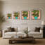 Plante en pot IV par Jen Bucheli - Impression sur toile-164840544-164840547