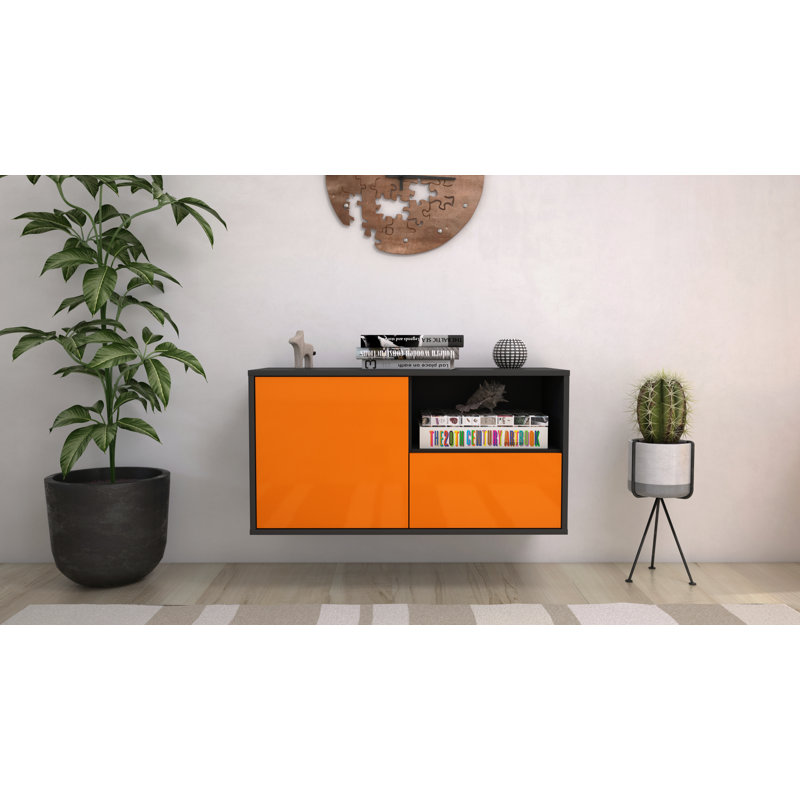Pomroy TV Stand, Orange