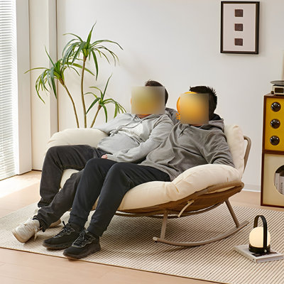 Chaise berçante ergonomique pour deux personnes