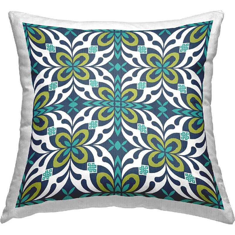 Polyester Throw Square Pillow Cover & Insert