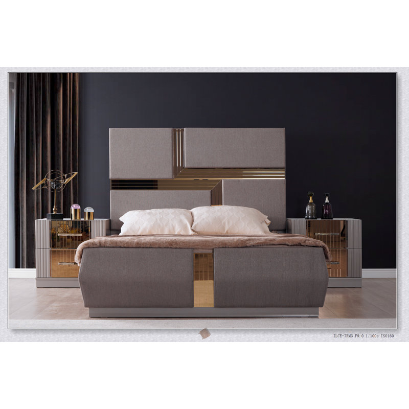 Table de chevet Lorenzo avec structure durable et rangement spacieux, parfaite pour les chambres à coucher modernes et traditionnelles.
