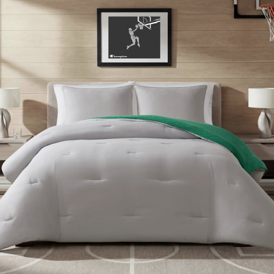 Champion Reversible Solid Jersey Comforter Sets