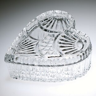 Waterford Giftology Heart Lead Crystal Box