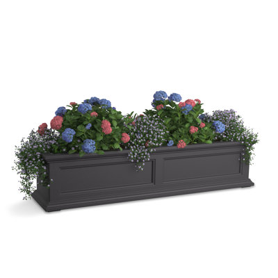 Mayne Fairfield 4ft Self-watering Classic Window Box – Durable Weather-resistant For Flowers And Plants