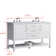 Vicini 54" Double Bathroom Vanity Set