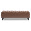 Banc repose-pieds avec rangement
