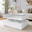 Table basse à DEL avec rangement et 2 tiroirs-1493476541-1493476539