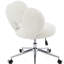 Fauteuil de bureau pivotant à 360 °, réglable en hauteur, fauteuil en tissu Teddy-95793881