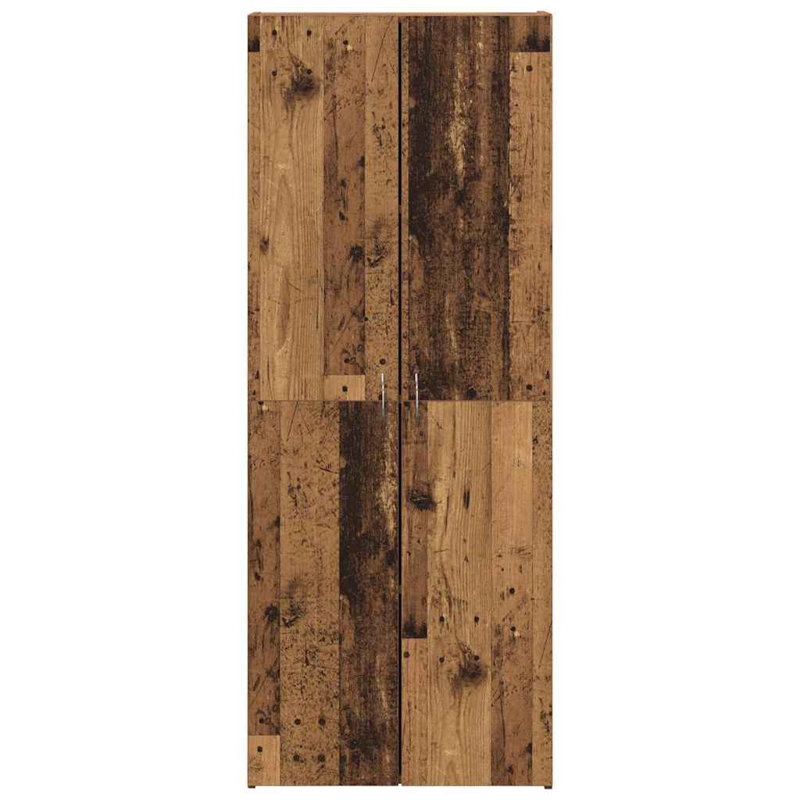 60cm Wide File Cabinet, Brown Oak