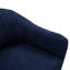 Chaise d'appoint Mid-Century moderne en chenille 1pc