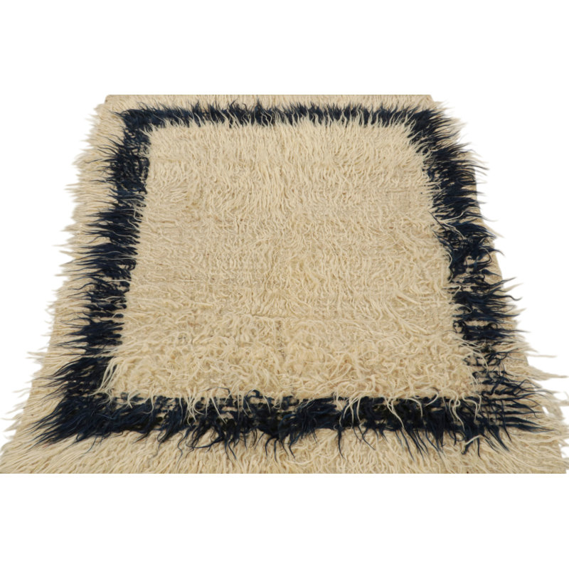 One-of-a-Kind 3'10" X 5'11" Hand Knotted Area Rug