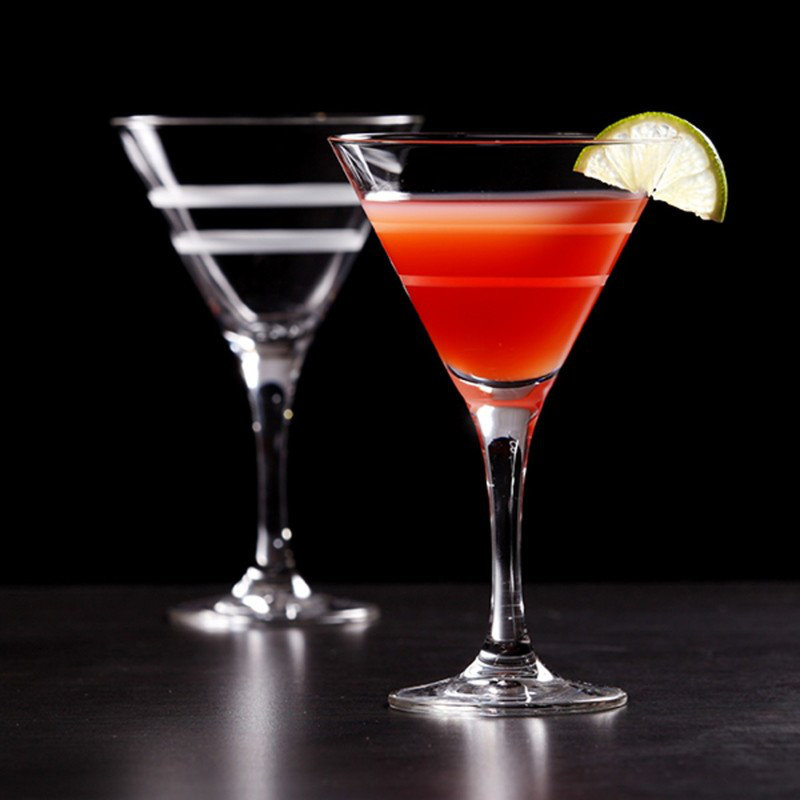 Crafthouse Tritan Crystal 9.9 oz Martini Glass Set of 4