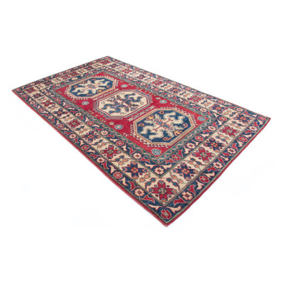 Geometric Wool Hand Woven 148cm X 242cm Area Rug