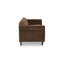 Canapé Dione brun foncé imitation mohair-130495239